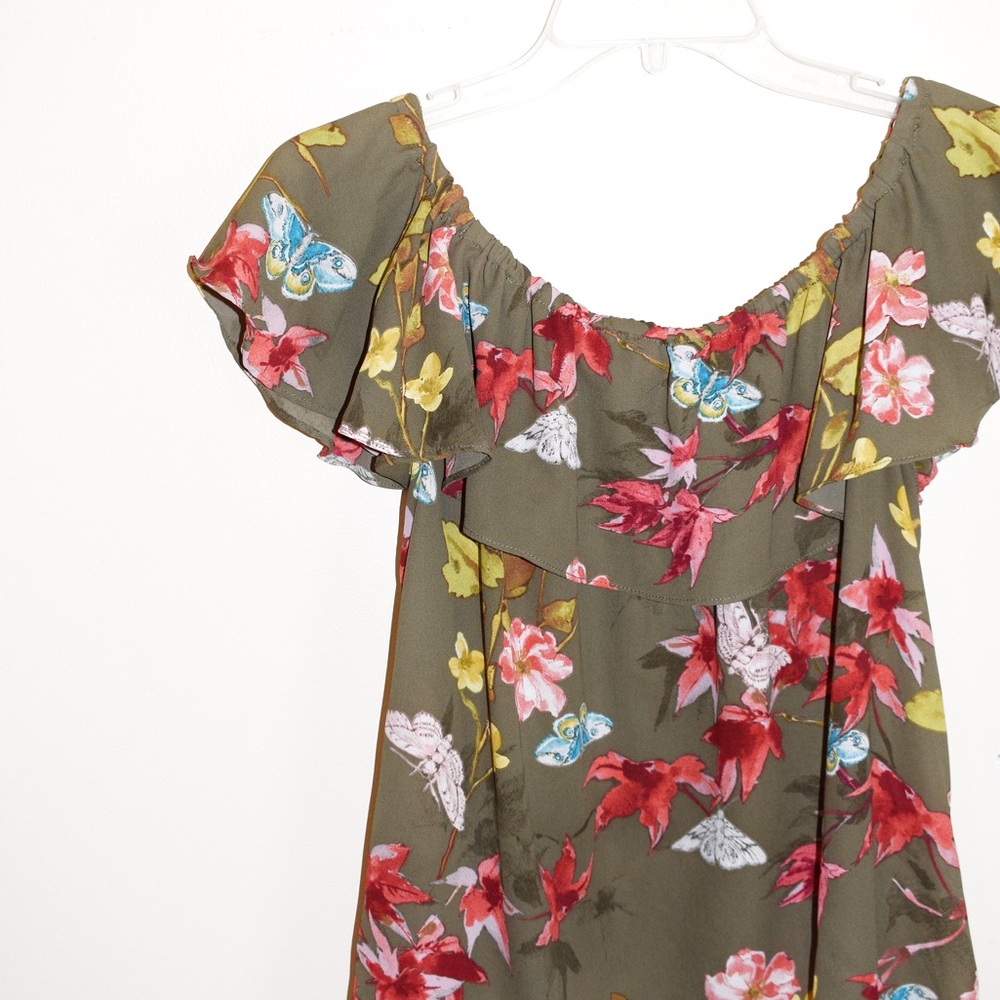 Anthropologie Maeve Vallita Off The Shoulder Blouse - Picture 4 of 7